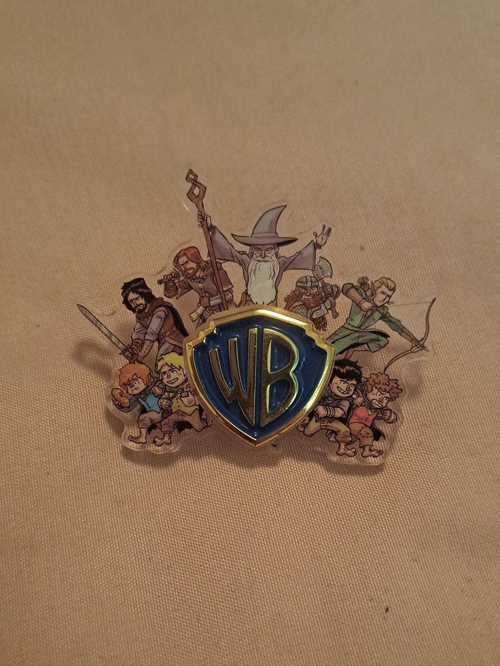 Warner Bros. 100 The Lord of the Rings Group Portrait Enamel Pin